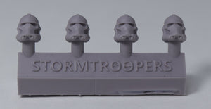 Stormtroopers (4 Heads) - Custom Alien Heads for SW: Legion