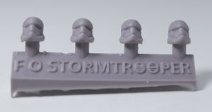 FO Stormtroopers (4 Heads) - Custom Alien Heads for SW: Legion