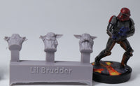 Lil' Brudder: 3 X Baby Yoga Miniatures - Objective Markers
