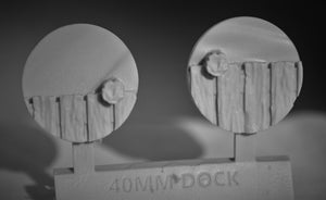 40mm Docks Base Inserts / Toppers. Bases sold separately.