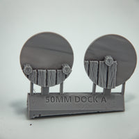 50mm Docks Base Inserts / Toppers. Bases sold separately.