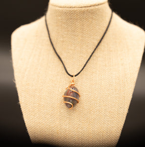 Jasper Wire-Wrapped Necklace