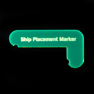 Ship Placement Marker - Acrylic (3 markers)