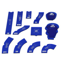 Gaslands Templates (Blue)
