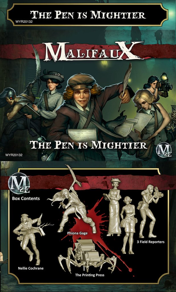 The Pen Is Mightier (Nellie Box)(Box of 6 Miniatures)  M2E  WYR20132