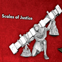 Scales of Justice - Single M3E Model from the Lady Justice Core Box
