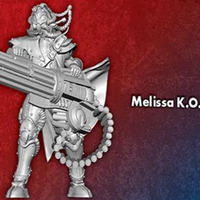 Melissa K.O.R.E. (Single M3E Model from the Hoffman Core box) KORE