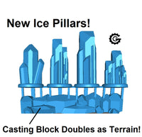 Ice Pillars - 30mm
