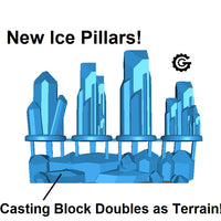Ice Pillars - 30mm