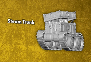 Steam Trunk - Single M3E model from the Von Schill Core Box