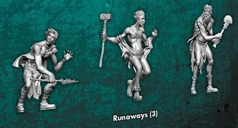 Runaways - 3 models from the Lord Cooper Core Box M3E