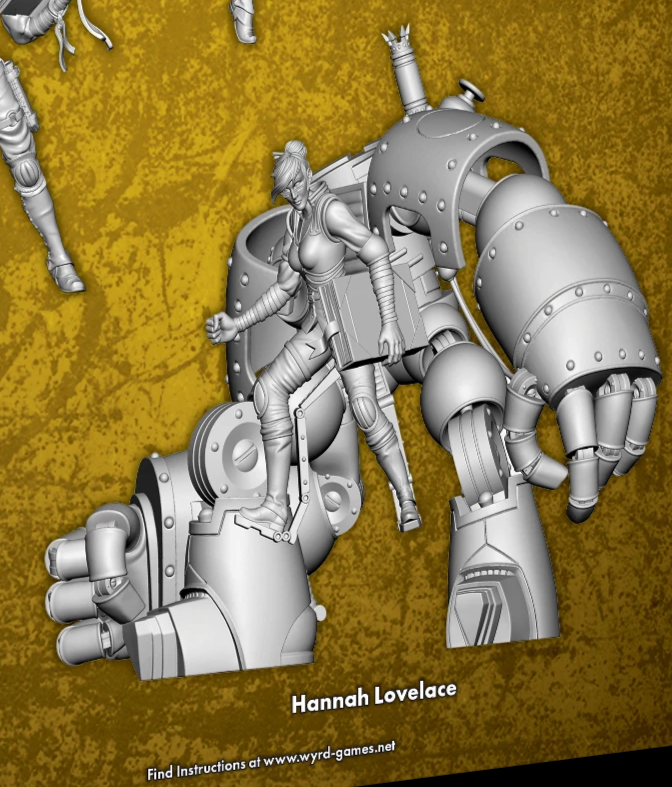 Hannah Lovelace - Single M3E Model from Between The Ley Lines