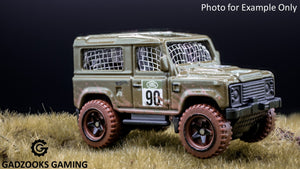 Mesh for Gaslands Vehicle Windows - 3 X 4 Inch Mesh