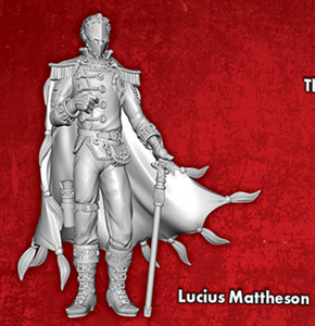 Lucius Mattheson - Single Model from the Lucius Core Box (M3E Version)