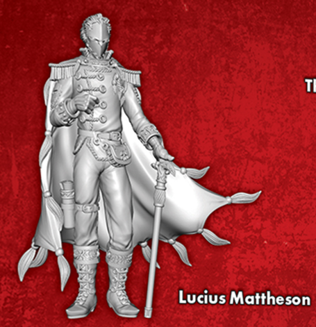 Lucius Mattheson - Single Model from the Lucius Core Box (M3E Version)