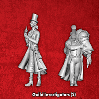 Guild Investigators - 2 X Single Models from Internal Investigation