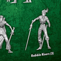 Rabble Risers M3E - 3 Miniatures from the Molly Core Box