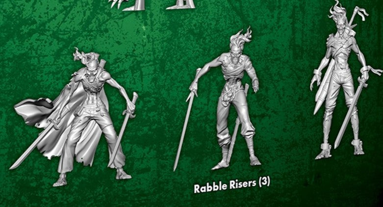 [FaB] Murderous Rabble CF 3枚　他 Rabble Risers M3E - 3 Miniatures from the Molly Core Box