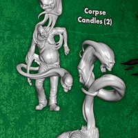 Corpse Candles - 2 Single Models from the Reva Core Box M3E