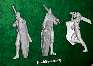 Shieldbearers - 3 Single Models from the Reva Core Box M3E