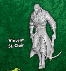 Vincent St. Clair - Single Model from the Reva Core Box M3E