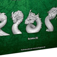 Seishin M3E 5 Miniatures (from Vengeful Ghosts)