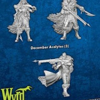 December Acolytes  M3E - Three Miniatues from the Rasputina Core Box