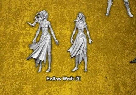 Hollow Waifs M3E 2 Miniatures (from Leveticus Core Box)