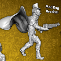 Mad Dog Brackett - Single Model from the Parker Core Box M3E