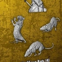 Malifaux Rats M3E 4 Miniatures From the Hamelin Core Box