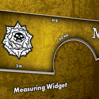 Measuring Widget - Loose Product from the Outcast Starter Box - Malifaux M3E