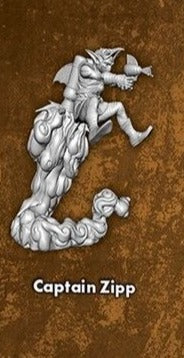 Captain Zipp Single Model M3E from the Captain Zip Core Box