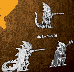 Skulker Skins - Three Models from The Clampetts Core Box - Malifaux M3E