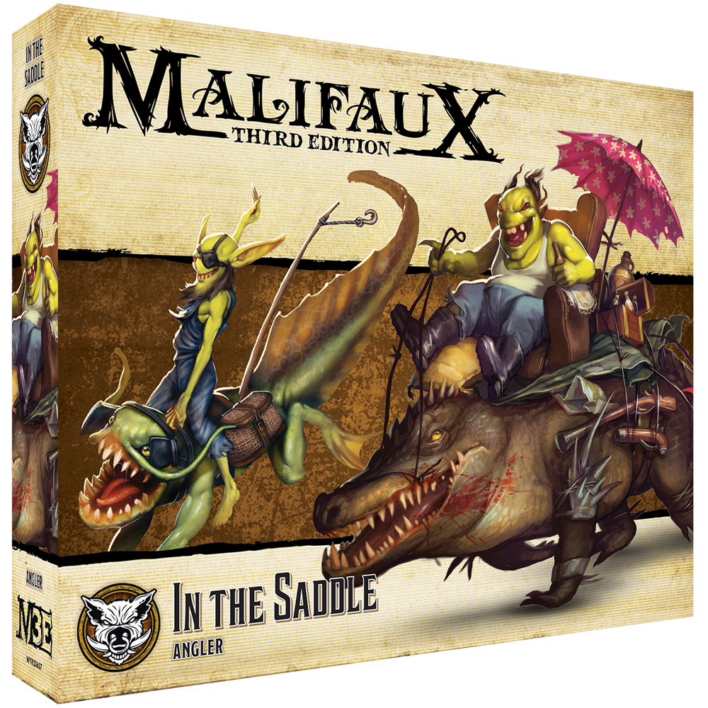 In the Saddle - Box of 4 Models -  Malifaux M3E