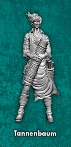 Tannenbaum - Single Model from the Explorer's Society Starter Box - Malifaux M3E