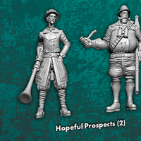 Hopeful Prospects - 2 Single Models from the Explorer's Society Starter Box - Malifaux M3E