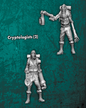 Cryptologists - 2 M3E Models from the Fool's Gold Box