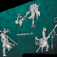 Lamplighters - 3 M3E Models from the Jedza Core Box