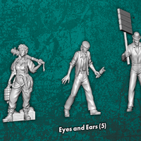 Eyes and Ears M3E - 5 Miniatures from the Nexus Core Box