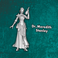 Dr. Meredith Stanley - Single Model From Under Your Skin - Malifaux M3E