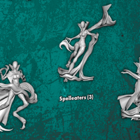 Spelleaters - 3 Single Models from Hush - Malifaux M3E