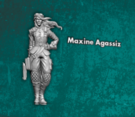 Maxine Agassiz - Single M3E Model from the Maxine Core Box