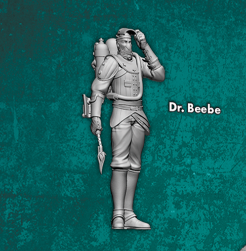 Dr. Beebe - Single Model from Off The Deep End - Malifaux M3E