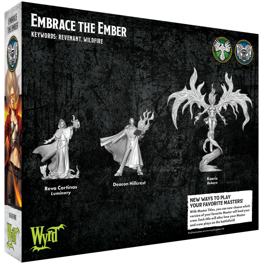 Embrace the Ember M3E  (Box of 3 M3E Miniatures)