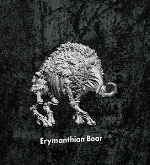 Erymanthian Boar - Single Model from Protected Domain