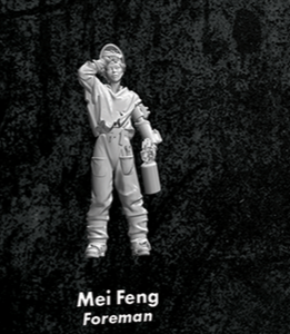 Mei Feng, Foreman - Single model From Scrapyard - M3E
