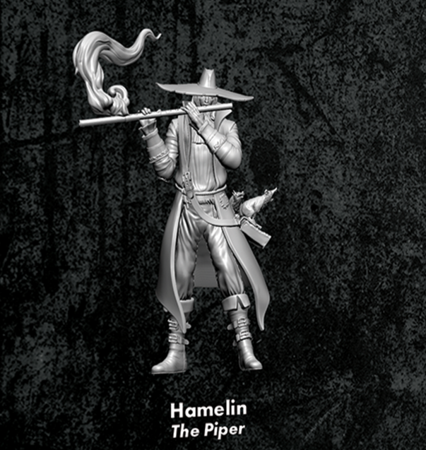 Hamelin The Piper - Single Model from They All Fall Down M3E