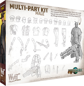 Male Multi-part Kit - Kitbash Your Own Minis!