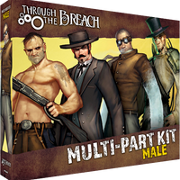 Male Multi-part Kit - Kitbash Your Own Minis!