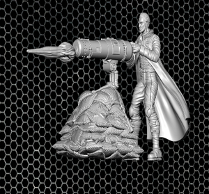 Gatling Gunner - SINGLE MODEL from the Court of Two vs. The Guild Starter Box